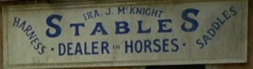 McKnight stables